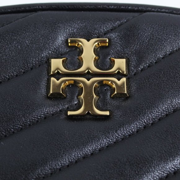 Tory Burch Women's Kira Chevron Small Camera Bag - Black - Picture 5 of 9